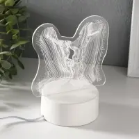 Светильник 3D RISALUX &laquo;Поцелуй&raquo;, LED-ночник, RGB, от сети