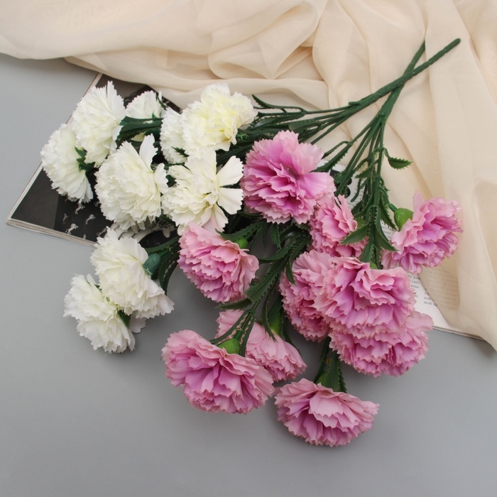 Букет Букет "Гвоздика галант шёлк" 39 см, микс