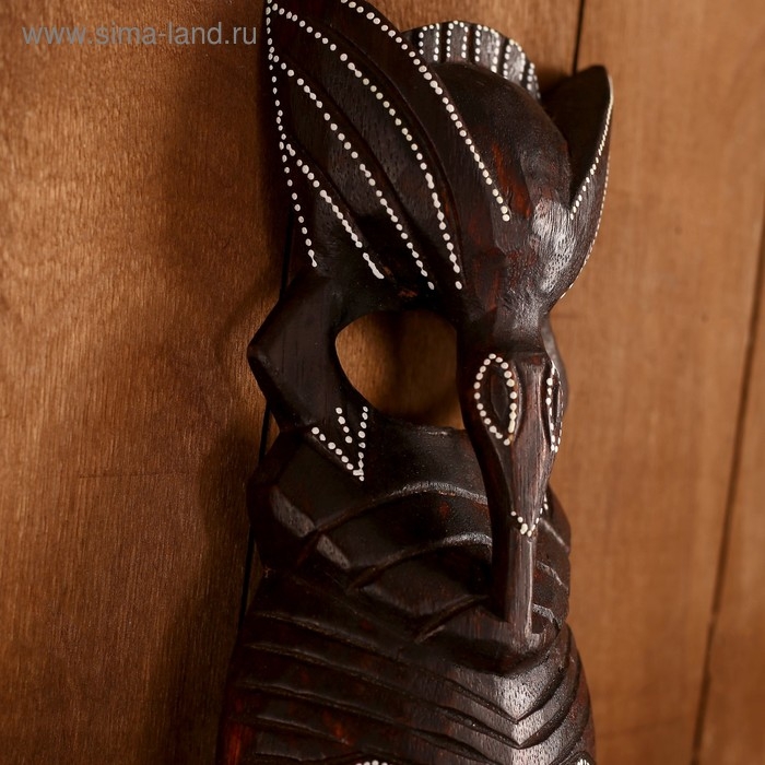 Маска дерево Маска дерево "Абориген" 50х14х5 см