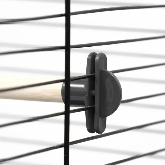 Жёрдочка для птиц &laquo;Пижон&raquo;, 16&times;1.2 см, средняя, дерево, бежевая