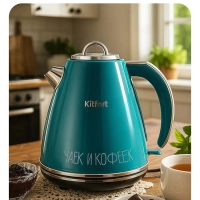 Чайник электрический металлический КТ-6748 - 1.5 л