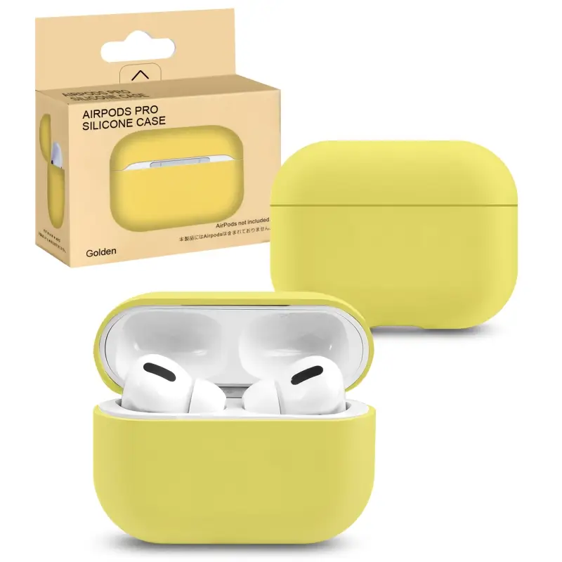 Чехол APods Pro №14 yellow Чехол APods Pro №14 yellow