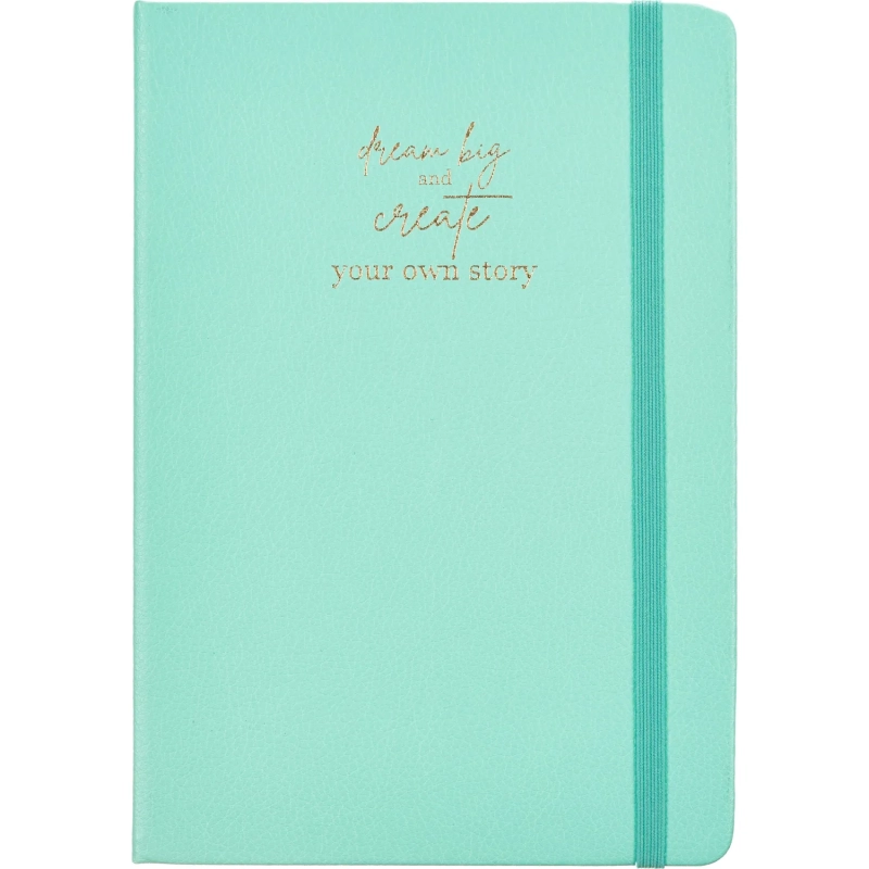 Ежедневник недатированный мятный, А5 136 л., Story, ATTACHE