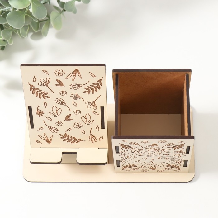 Органайзер настольный Органайзер настольный "Единорожка" 18х12,5х9 см (набор 9 деталей)