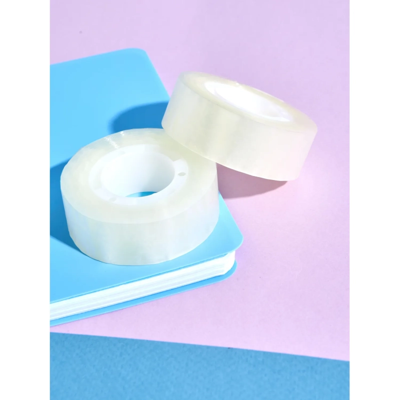 Клейкая лента канцелярская Комус 19x33 невидимая