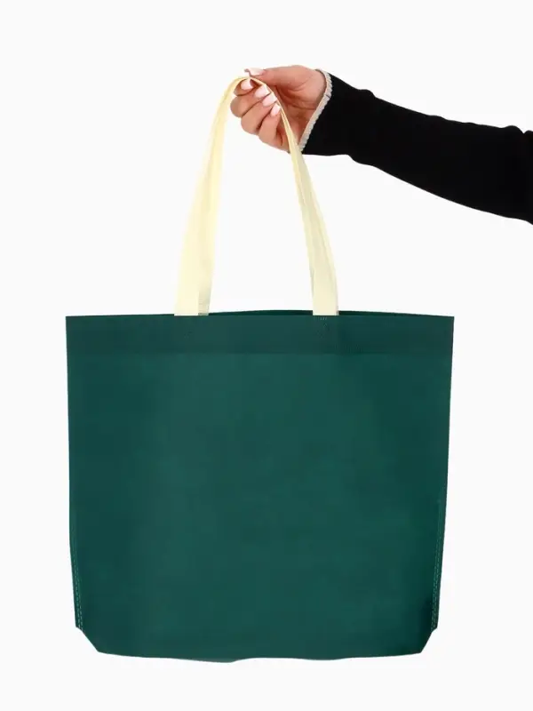 Пакет с петлевой ручкой, сумка - шопер «Эко», 38×32×10 см, изумрудный Пакет с петлевой ручкой, сумка - шопер «Эко», 38×32×10 см, изумрудный