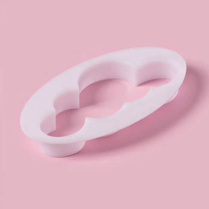 Формы для вырезания теста и мастики Доляна, набор 5 шт., 7.8&times;4.6&times;1 см, пластик, белые