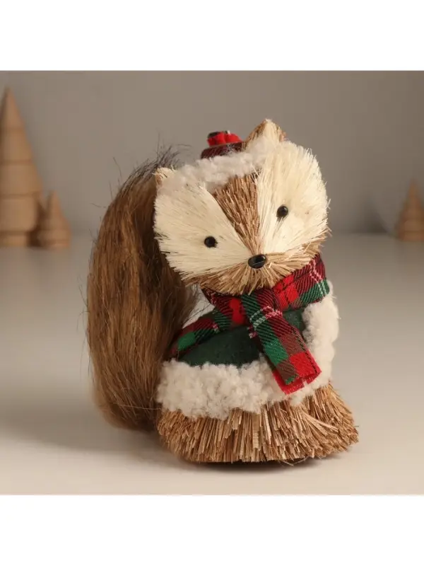 Фигурка новогодняя &laquo;Енотик в зимней одёжке&raquo;, 8&times;13&times;14 см