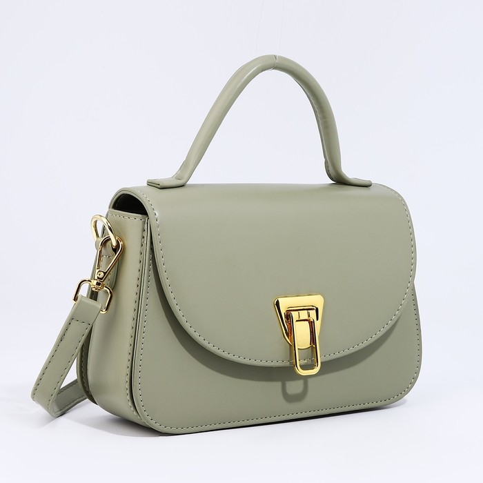 Сумка-мессенджер на клапане, цвет зелёный Сумка-мессенджер на клапане, цвет зелёный