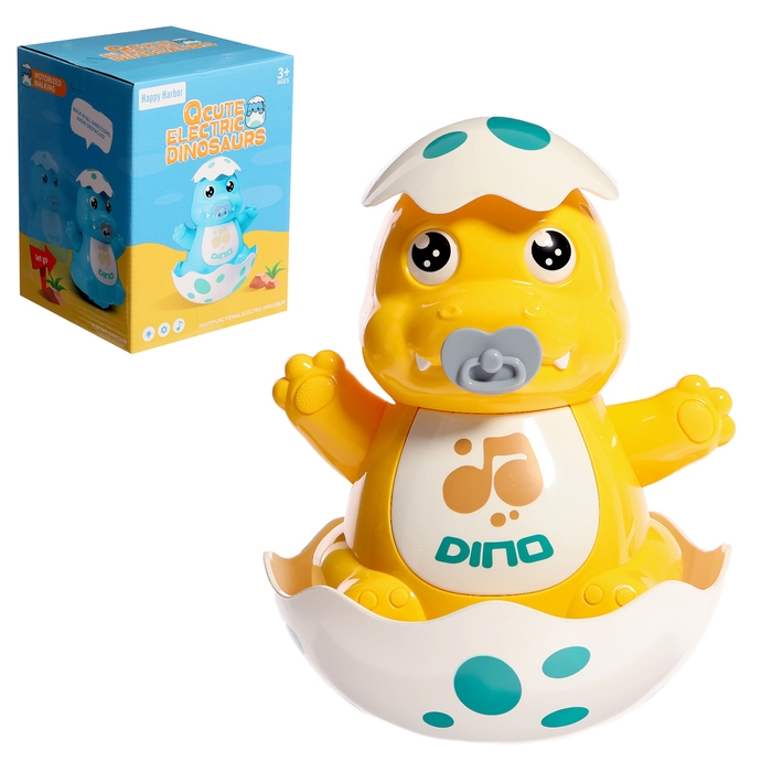 Неваляшка «Малыш-динозавр», цвета МИКС Неваляшка «Малыш-динозавр», цвета МИКС