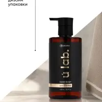 Мыло для рук жидкое, 450 мл, аромат уда и амбры, ULAB