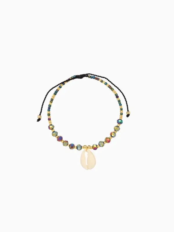 Браслет Браслет "Лила" длина 16 см, цв. разноцветный, перламутр