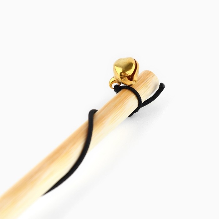 Дразнилка «Лапка» с игрушкой, чёрная Дразнилка «Лапка» с игрушкой, чёрная