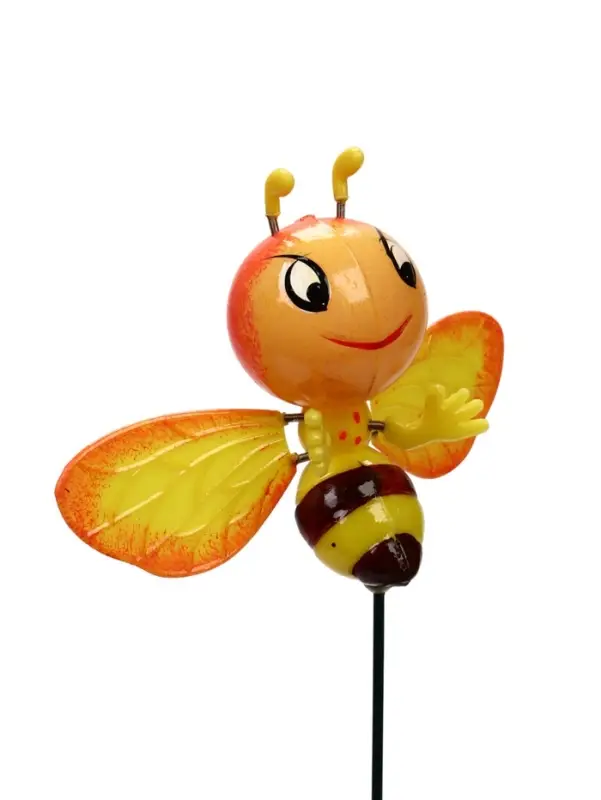 Штекер садовый &laquo;Пчёлка Жужа&raquo;, 14&times;10 см, h=40 см, МИКС, Greengo