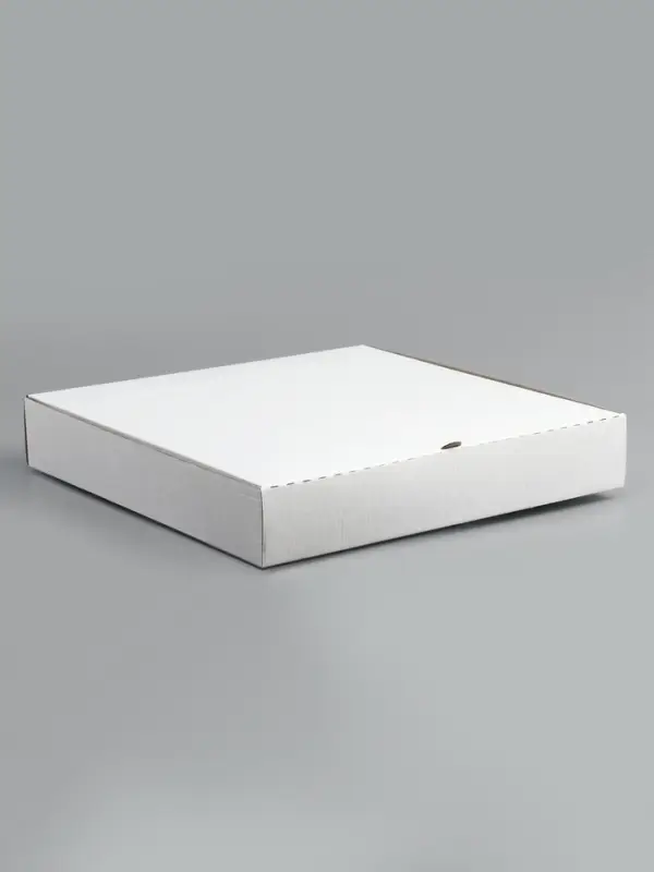 Упаковка для пиццы, белая, 36&times;36&times;6 см