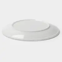 Тарелка Hanna Kn&ouml;vell, d=27.5 см, без борта, фарфор, белая