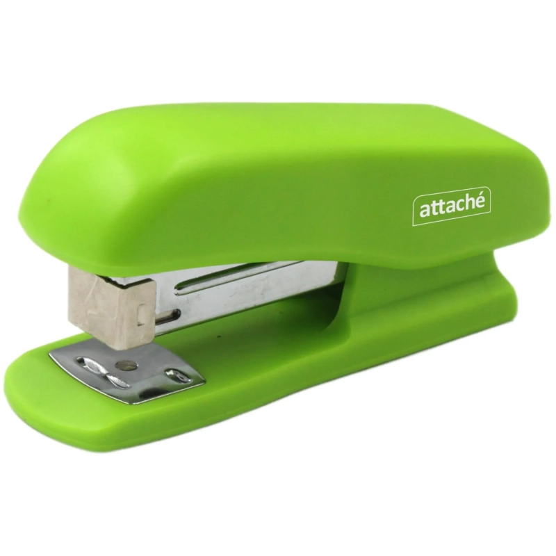 Степлер Attache Eco до 20 лист, цв. в ассорт. (черн,синий,зел), №24/6, 26/6