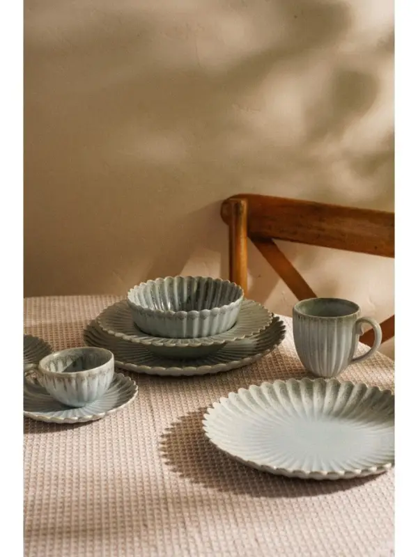 Блюдо SL Home &laquo;Эхо Крита&raquo;, d=28.5 см, фарфор, голубое