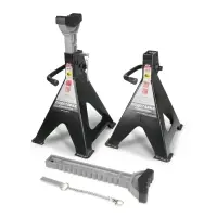 Подставка страховочная 6т, 370-590 мм, 2 шт с доп. фиксатором AVS AS-06