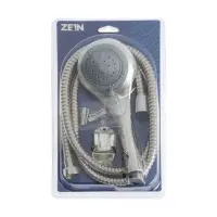 Душевая лейка 3 режима со шлангом, держатель, крепеж в комплекте.