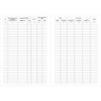 Журнал контроля и учета работы стерилизаторов (форма 257/у), 60стр