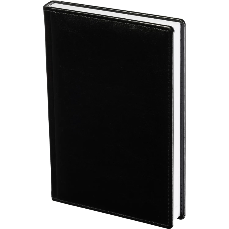 Ежедневник недатированный черный, А5,148x218, 352стр, Agenda