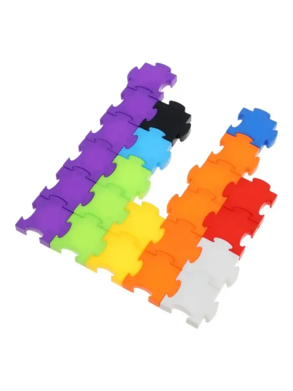 Конструктор обучающий IQ-ZABIAKA &laquo;Умные пазлы&raquo;, 138 деталей, набор карточек