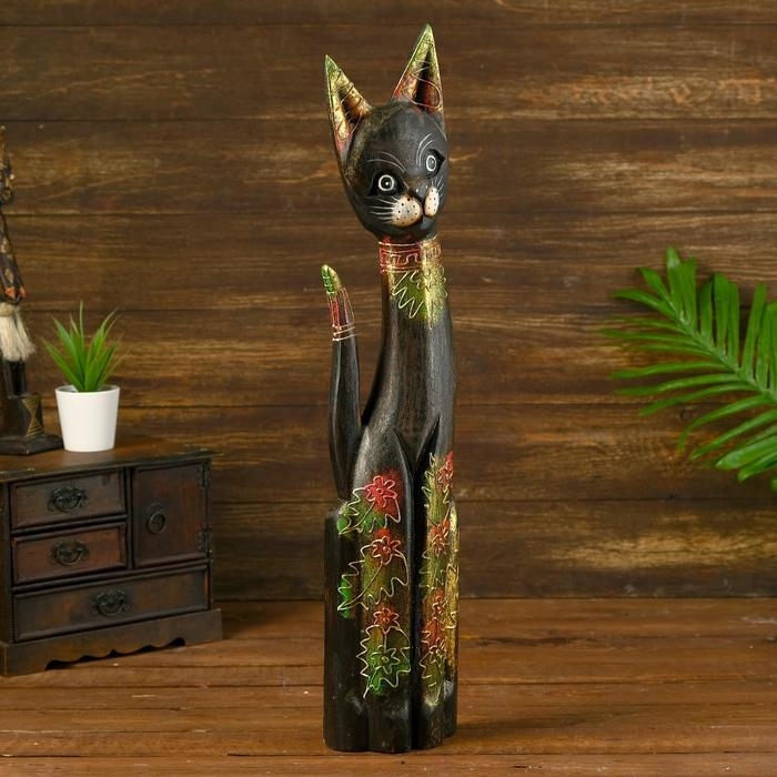 Сувенир дерево Сувенир дерево "Кошка" 18х7х80 см
