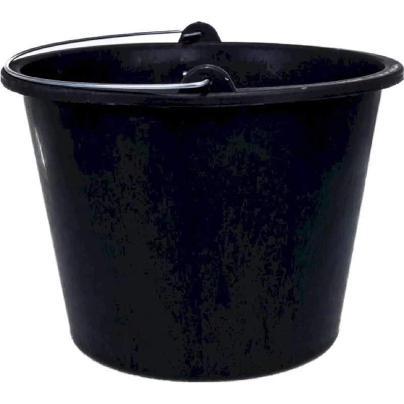 Ведро строительное 12л резинопластик 7828