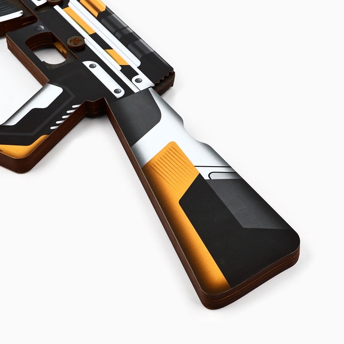 Деревянное оружие, детское сувенирное «Геометрия», автомат, 72,3 х 17,7 см Деревянное оружие, детское сувенирное «Геометрия», автомат, 72,3 х 17,7 см