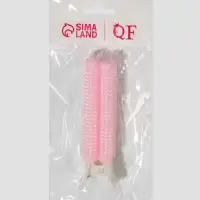 Бигуди для прикорневого объема, с зажимом, 2&times;1 см, 10.7 см, розовое