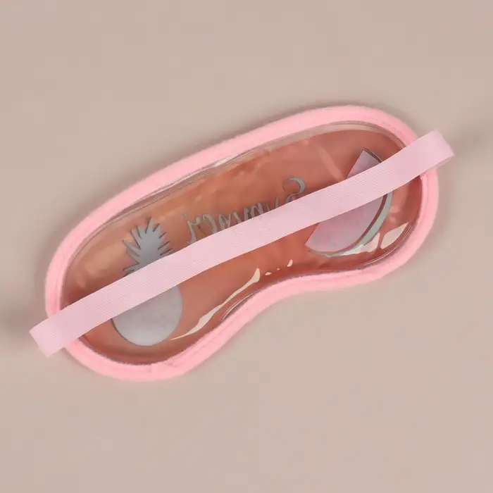 Гелевая маска для области вокруг глаз «Тропическое настроение», 20 × 8,6 см, цвет МИКС Гелевая маска для области вокруг глаз «Тропическое настроение», 20 × 8,6 см, цвет МИКС