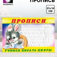 Прописи &laquo;Учимся писать цифры&raquo;