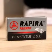 Сменные лезвия классические Rapira &laquo;Платина Люкс&raquo;, 5 шт.