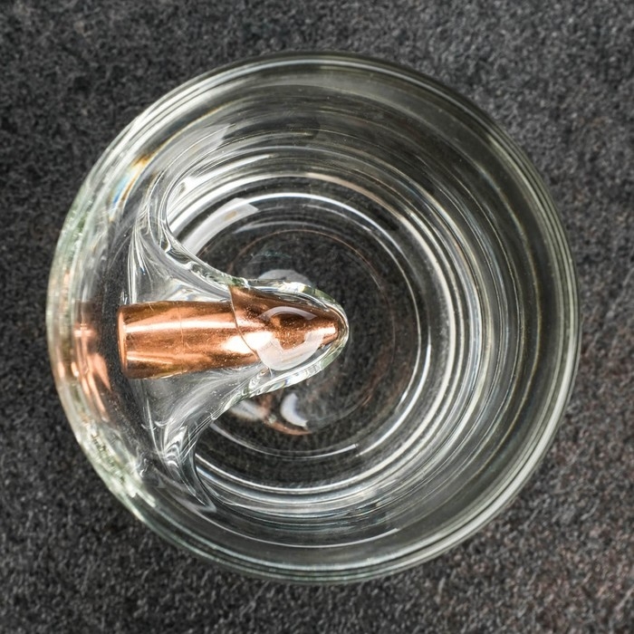 Стопки Стопки "Непробиваемые. 23 февраля", 2 шт., с пулей, 50 мл