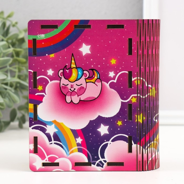 Копилка-шкатулка Копилка-шкатулка "На единорога" 14х12х5 см