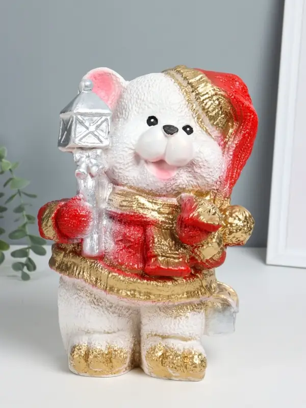 Копилка Копилка "Медведь, Новый Год" 28х19,5х16 см