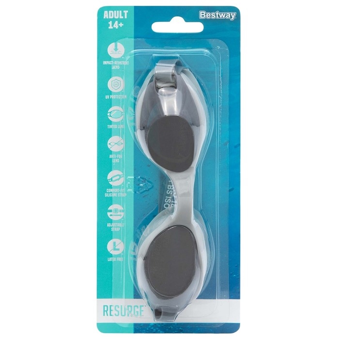 Очки для плавания ActivWear, от 14 лет, цвет МИКС, 21051 Bestway Очки для плавания ActivWear, от 14 лет, цвет МИКС, 21051 Bestway