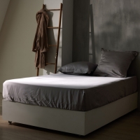 Простыня SL Home Tencel 235*280 см , цв. серый