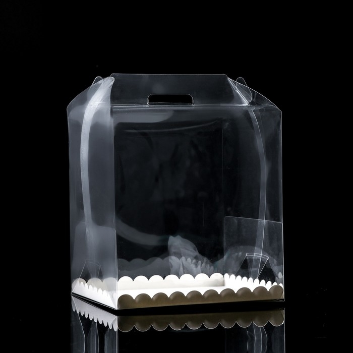 PVC Коробка для торта 26 х 26 х 28 см PVC Коробка для торта 26 х 26 х 28 см