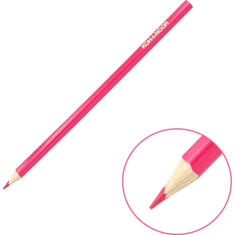 Карандаши цветные RED LION 3554, 24цв\уп, картон.упак. с подвесом