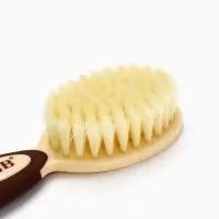 Набор расчесок, 2 шт., натуральная щетина, цвет бежевый/коричневый, Mum&Baby