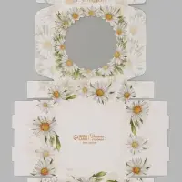 Коробка подарочная сборная с окном, упаковка, &laquo;Презент&raquo;, 11.5&times;11.5&times;3 см