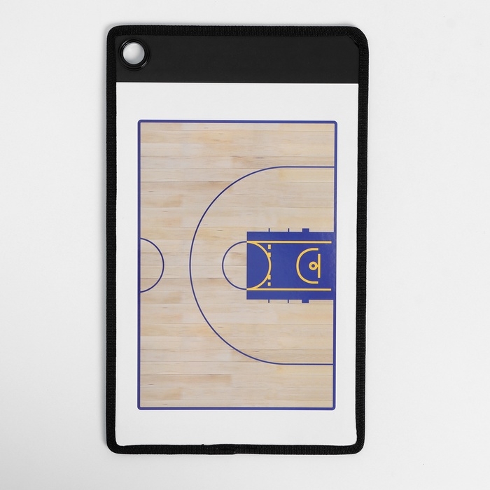 Тактическая двусторонняя магнитная доска для баскетбола, 38 х 23 см Тактическая двусторонняя магнитная доска для баскетбола, 38 х 23 см