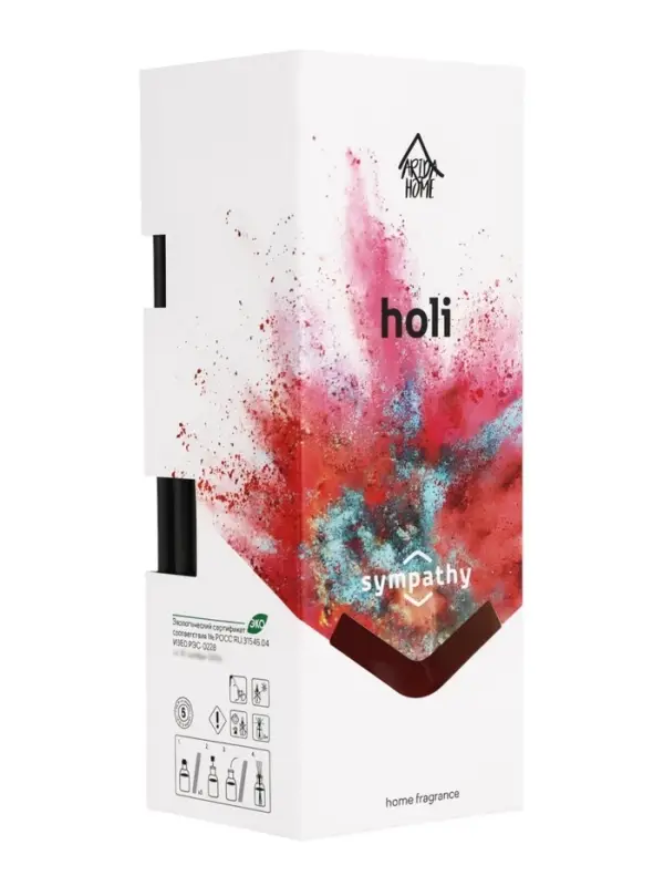 Диффузор ароматический с палочками Holi Sympathy, 50 мл