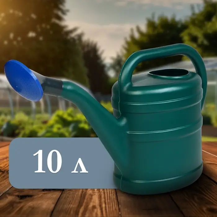 Лейка, 10 л, с рассеивателем, носик d=35 мм, цвет МИКС, &laquo;Классика&raquo;