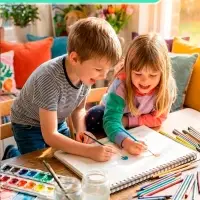 Альбом для рисования Hatber &laquo;Реально крутой Капибара&raquo; А4, 20 листов, на скобе, обложка из мелованного картона, блок офсет, МИКС