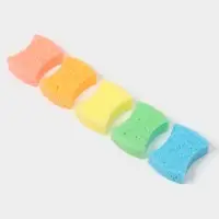 Губка для тела «Свежесть», 13×9×4 см, МИКС
