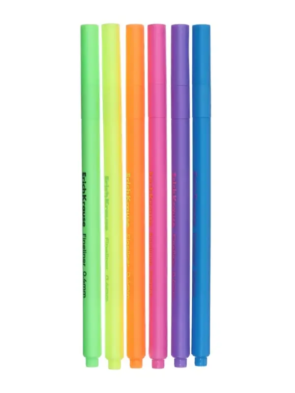 Набор ручек капиллярных 6цв ErichKrause Art Spirit Neon