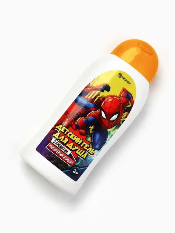 Детский гель для душа, аромат: вишневый взрыв, 300 мл, Супергерой